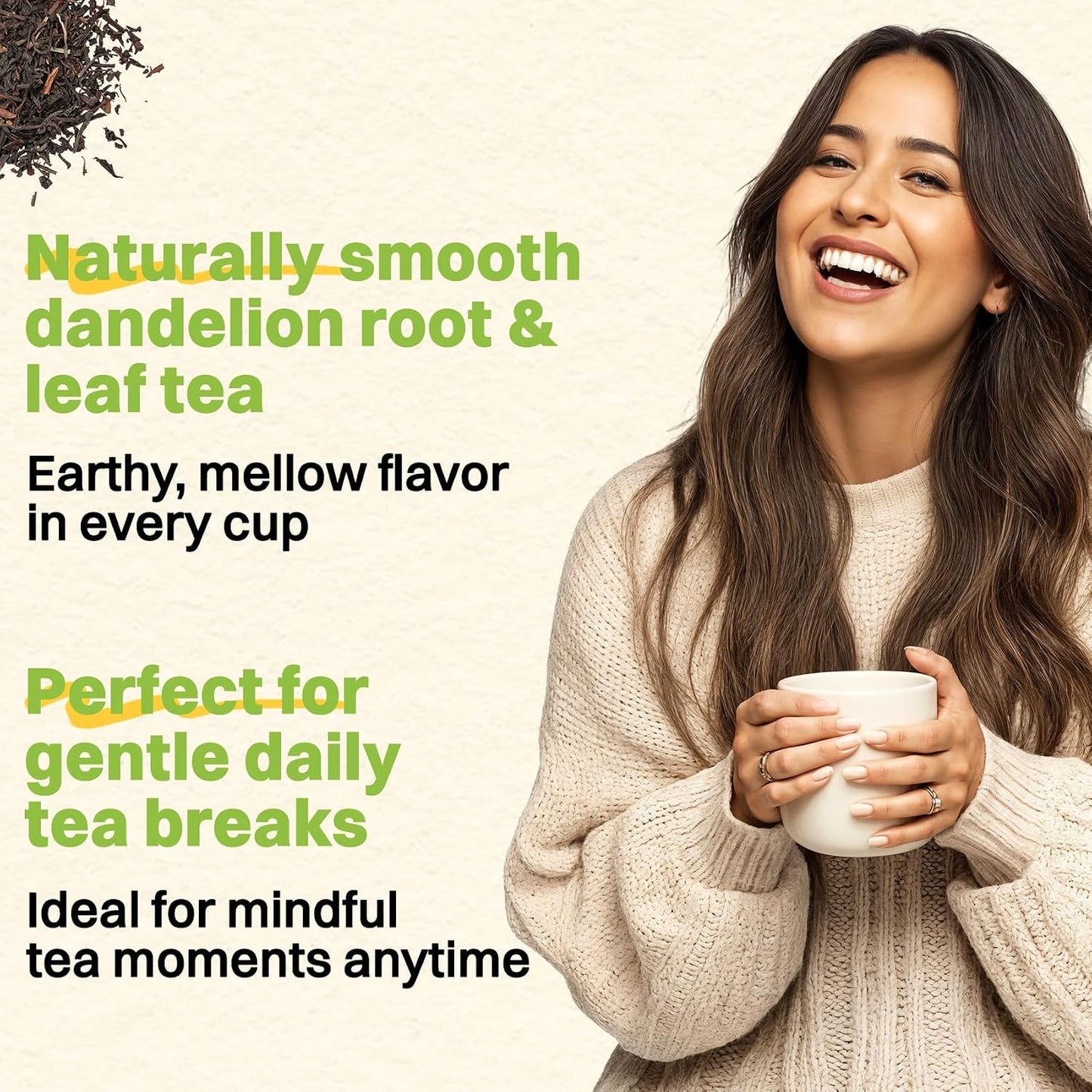 Hiihone Lemon Balm Tea Bags 20 Count – Pure & Natural Lemon Balm Tea, Caffeine-Free Herbal Tea, Calming & Soothing, Non-GMO, Fresh Citrusy Flavor