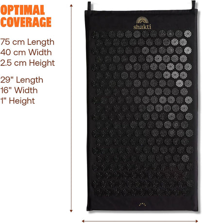 ShaktiMat Acupressure Mat for Relaxation, Massage Muscles, Aid Sleep & Unlock Inner Tension, Similar to Acupuncture, No Needles Required