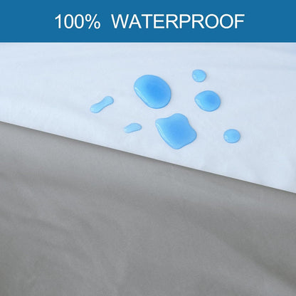 SPRINGSPIRIT Full Size Waterproof Mattress Protector, Full Mattress Cover Pad Waterproof with Deep Pocket up to 14’’, Bed Fitted Sheet