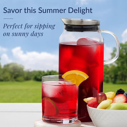 The Republic of Tea Cold Brew Hibiscus Aronia Blackberry Iced Tea