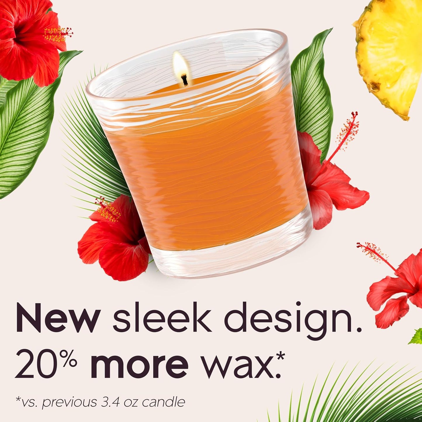 Glade 1-Wick Scented Candle Jar, Clean Linen, Air Freshener Infused with Essential Oils, 4.08 Oz, 2 Count