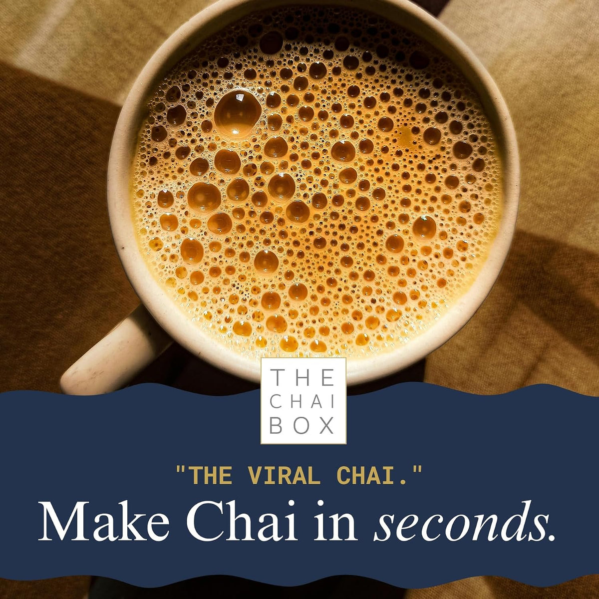 The Chai Box Traditional Lavender Chai with Rose - 100% Organic Black Tea
