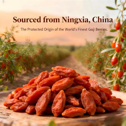Chamomile Tea with Goji Berry & Jujube Dates - Naturally Sweet & Floral
