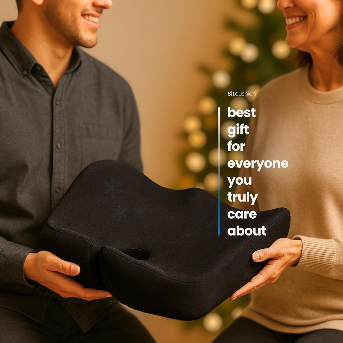 Pressure Relief Seat Cushion for Tailbone Pain, Sciatica & Coccyx Pillow