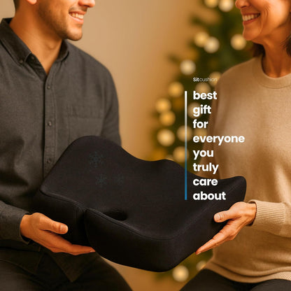 Pressure Relief Seat Cushion for Tailbone Pain, Sciatica & Coccyx Pillow