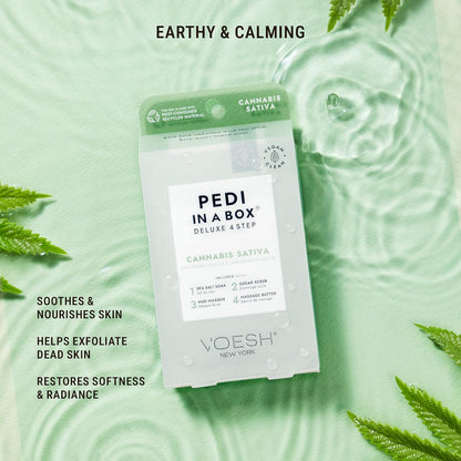 VOESH Pedi in a Box 4 Step Fresh Trio - 3 Pack of Ocean Refresh, Eucalyptus Energy Boost, & Cucumber Fresh Pedicure Set, DIY Pedi, Foot Spa