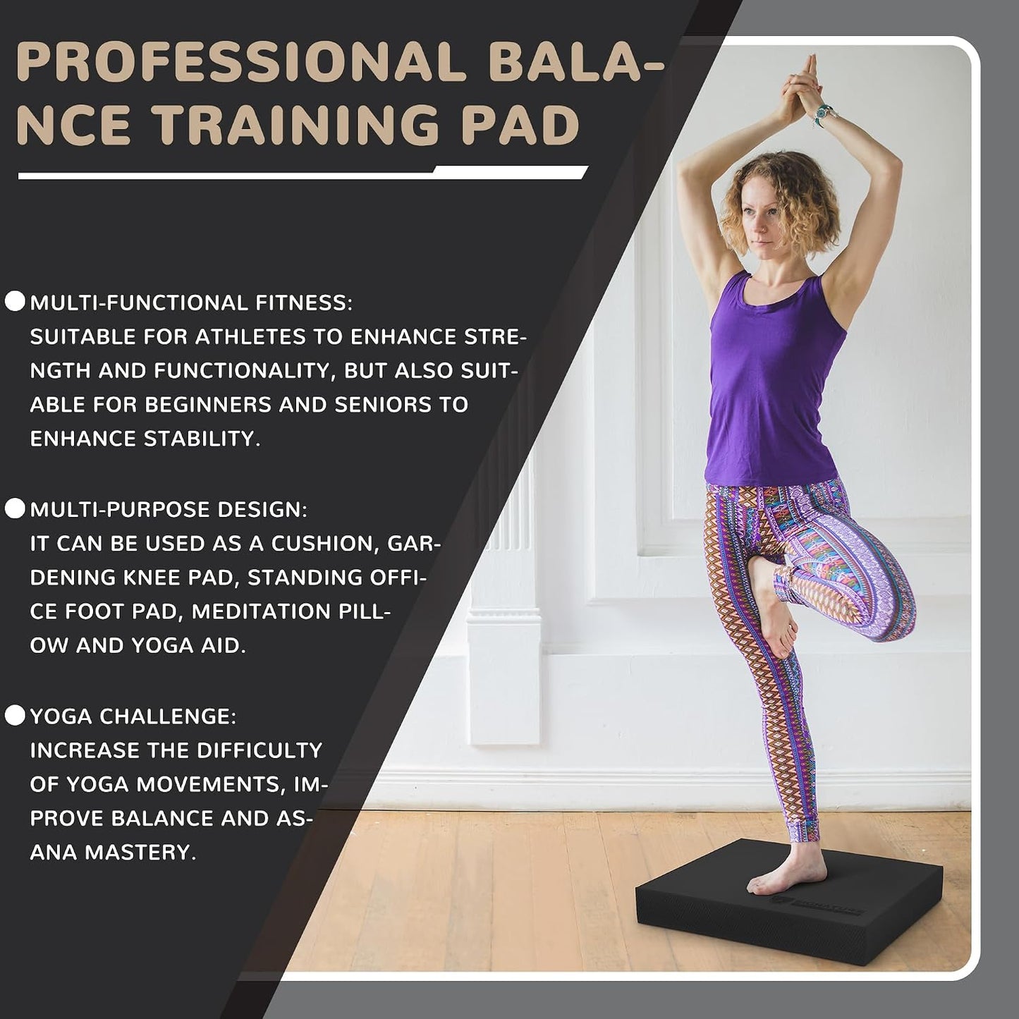 Fitvids Balance Pad, Nonslip Foam Balance Pad