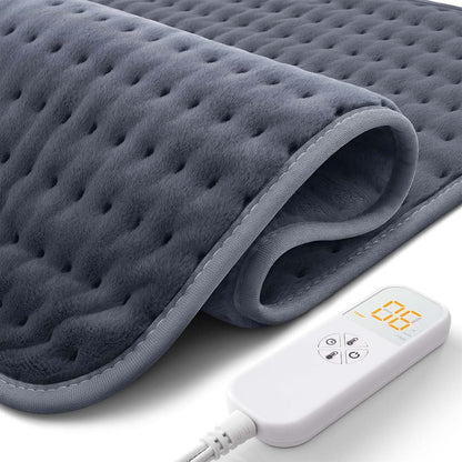 20"x24" XL Heating Pad for Back, Neck & Shoulders, Soft Electric Heating Pad with Moist & Dry Heat, Auto-Off, Machine Washable, Birthday Gifts for Women Wife Mom Her