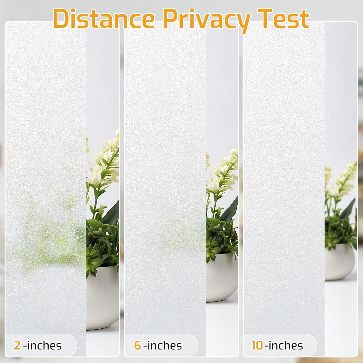 LUTE Blackout Window Film, Window Tint for Home Privacy, 17.5" x 78.7"
