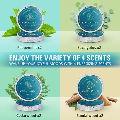Shower Steamers Aromatherapy, Birthday Gift for Women Teen Girl Mom