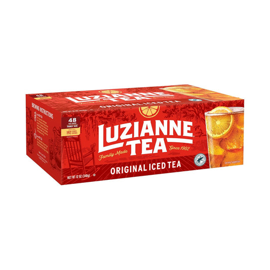 Luzianne Unsweetened Iced Tea Bags 48 Count (Pack of 1)