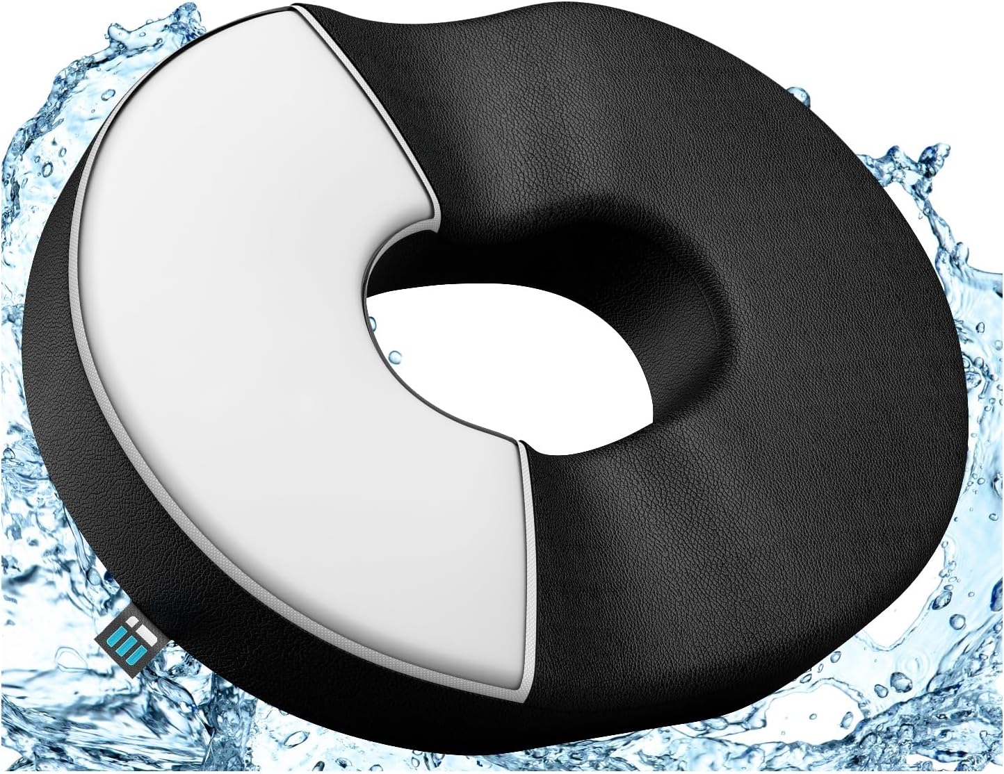 PT ENDORSED Donut Pillow for Tailbone Pain Relief Cushion - Coccyx & Hemorrhoid Pillow for Sitting - Donut Seat Cushion for Pressure Relief, Prostate, Postpartum, Pressure Sores, Lifting Cushions