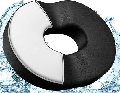 PT ENDORSED Donut Pillow for Tailbone Pain Relief Cushion - Coccyx & Hemorrhoid Pillow for Sitting - Donut Seat Cushion for Pressure Relief, Prostate, Postpartum, Pressure Sores, Lifting Cushions