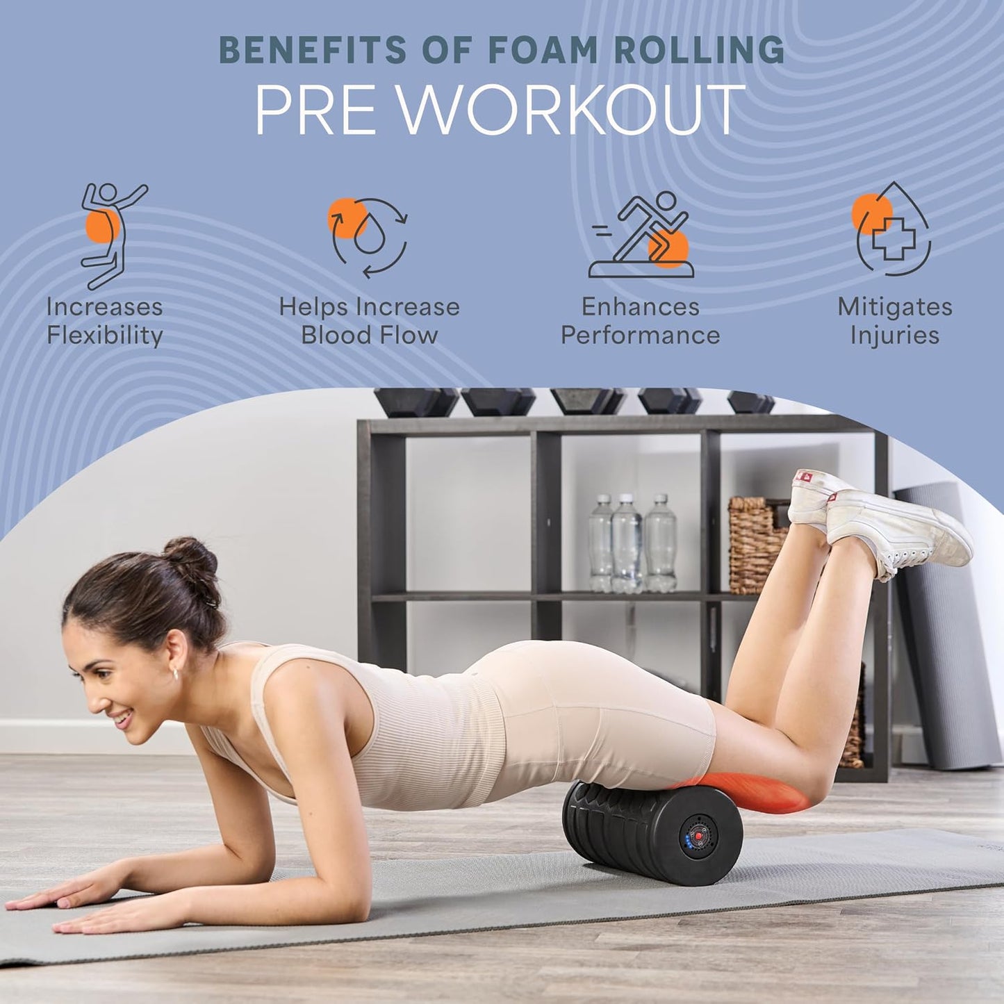 Lifepro 4-Speed Vibrating Massage Ball Roller- Revolutionary Lacrosse Ball Deep Tissue Trigger Point Therapy - Massage Ball for Plantar Fasciitis, Yoga Therapy, Mobility, Myofascial Release Ball