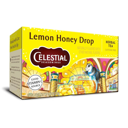 Celestial Seasonings Chamomile Tea Bags - Honey Vanilla Herbal Tea, Caffeine Free, 20 Bags Per Box (Pack of 6)