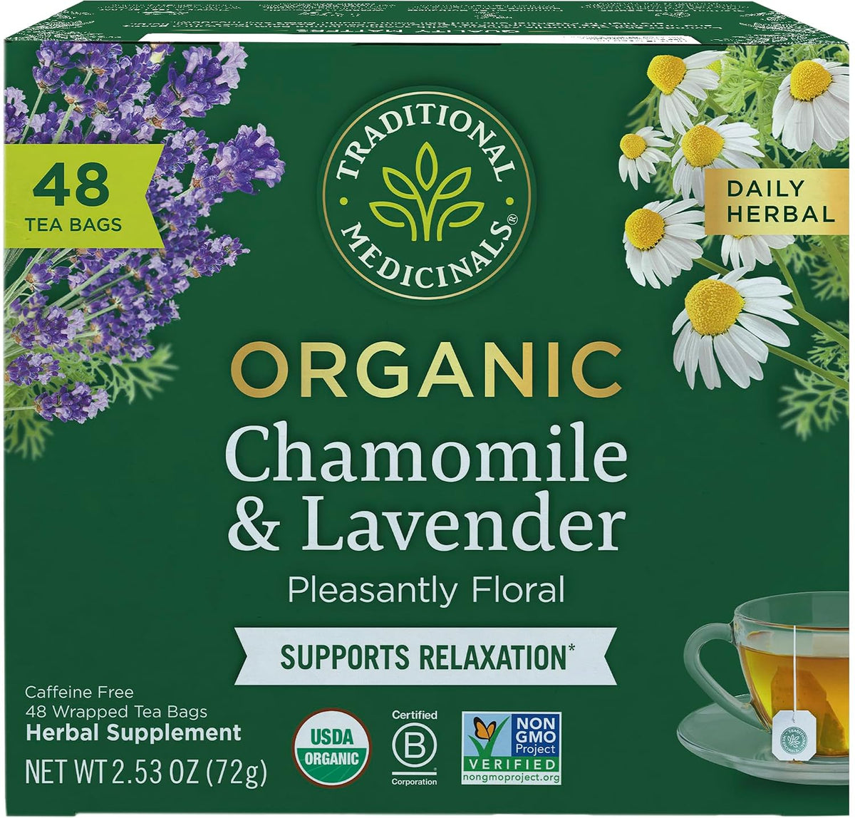 Traditional Medicinals Organic Nighty Night Extra, 48 Tea Bags