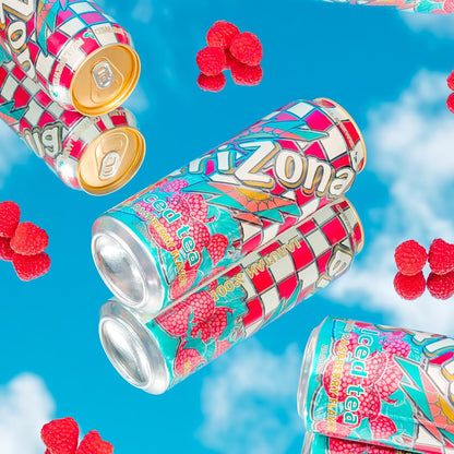 Arizona Raspberry Tea - Big Can 22 Fl Oz (12 Pack)