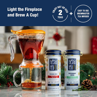 Tiesta Tea - Holiday Tea Sampler Dry Flight Set, Loose Leaf