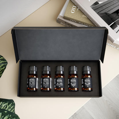 AirScent Hotel Diffuser Oil Gift Set - Buyers Best Picks 5 Pack - 10 mL