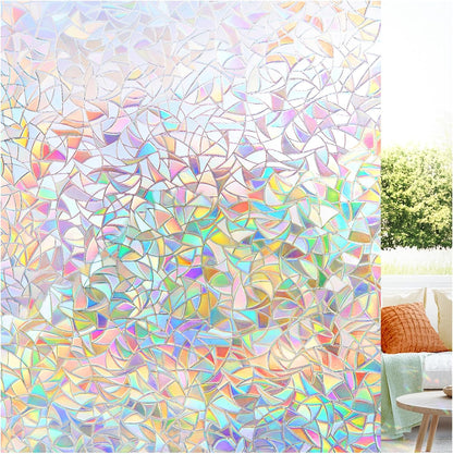 LUTE Blackout Window Film, Window Tint for Home Privacy, 17.5" x 78.7"