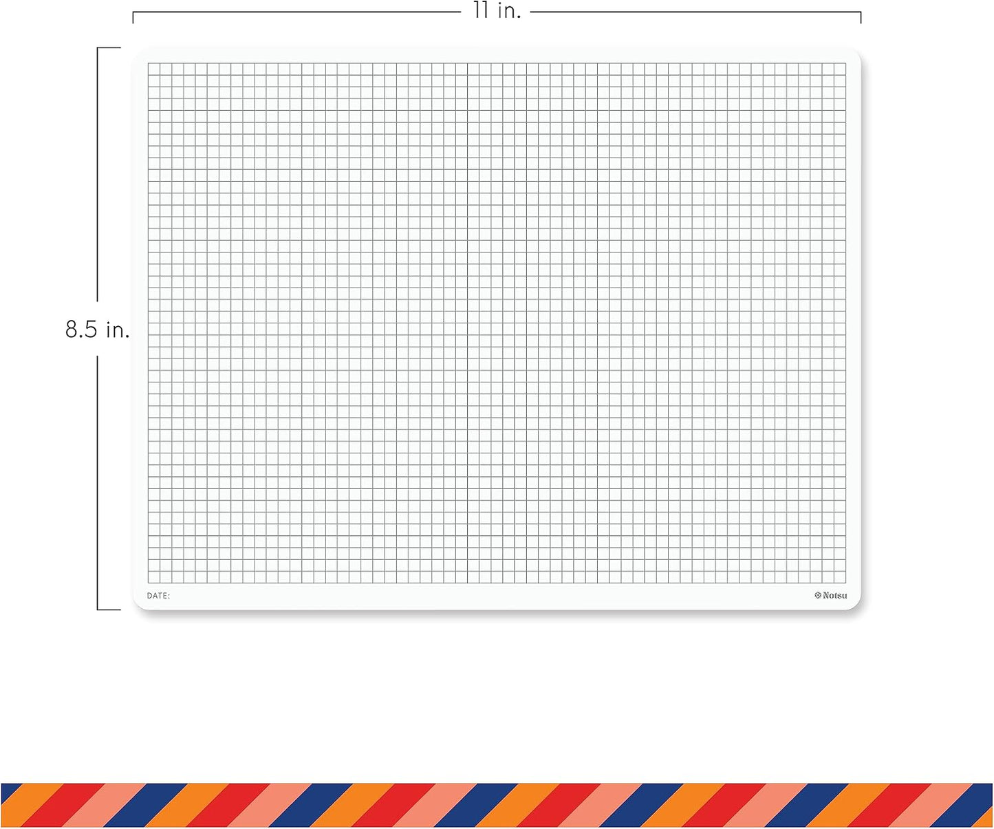 Notsu To Do List Small Desk Notepad 2 Pack 3.9" x 6.3"