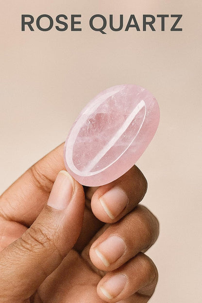 Natural Polished Thumb Palm Crystal for Meditation, Labradorite Worry Stone for Stress Relief, Anxiety Support & Pocket Reiki Healing