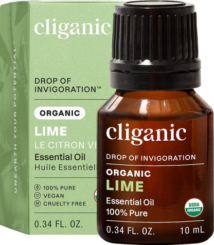 Cliganic Organic Lavender Essential Oil - 100% Pure Natural Undiluted, for Aromatherapy Diffuser | Non-GMO Verified - Colors B