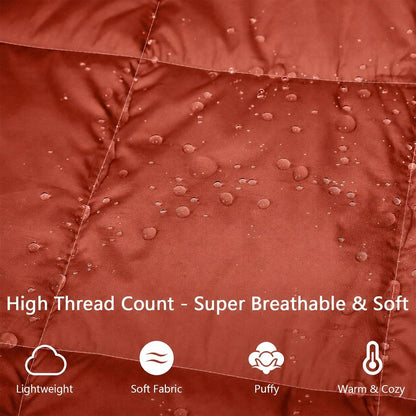 Mini Camping Blanket Lightweight Puffy Camp Blanket