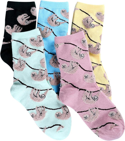 Jeasona Cute Cat Gifts for Women Animal Cat Socks Wife Mom Girlfriend Daughter