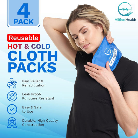 Wrist Ice Pack Wrap - Hot and Cold Gel Thumb & Hand Ice Pack Glove for Arthritis Relief | Microwavable & Freezer Safe, Dual Therapy for Carpal Tunnel, Tendonitis, Swelling, Targeted Relief for Hand