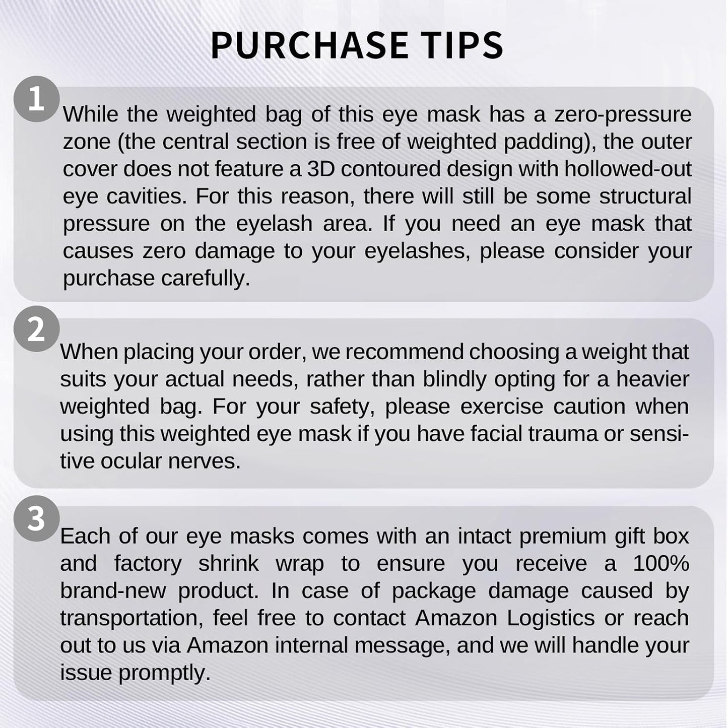 Lyocell Weighted Sleep Eye Mask for Women Men, 5.3oz & 7oz, Cooling, Removable Washable Weighted Bag, Light Blocking Eye Cover, Soft Eye Shade for Travel Essentials, Office Naps, Gift,Purple