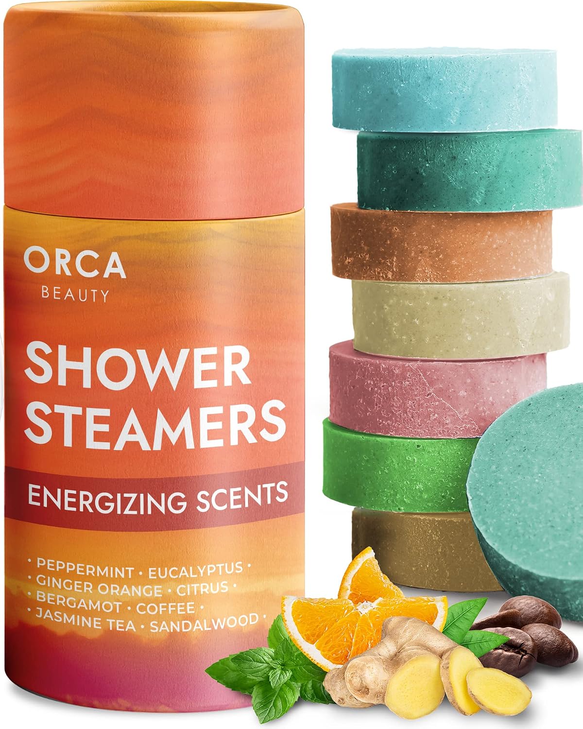 Shower Steamers Aromatherapy - Relaxation Gifts for Women, Shower Bombs, Unique Spa Gifts Shower Tablets, Stocking Stuffers for Women & Men (Advent Calendar 2025)