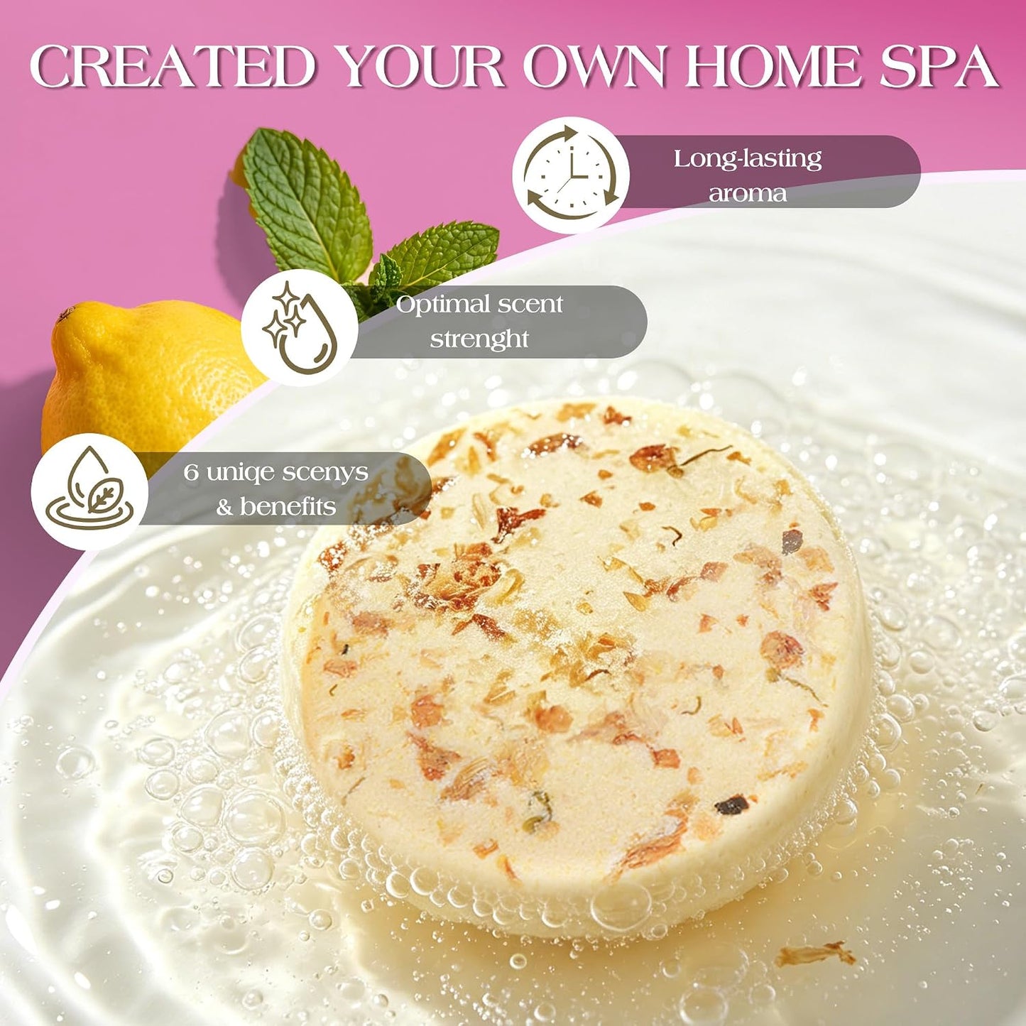Shower Steamers Aromatherapy Birthday Gifts for Women-12 Pack Mothers Day Gifts,Gifts for Grandma,Wife,Mothers,Stress Relief and Relaxation Gifts for Women and Men,Created Your Own Home SPA