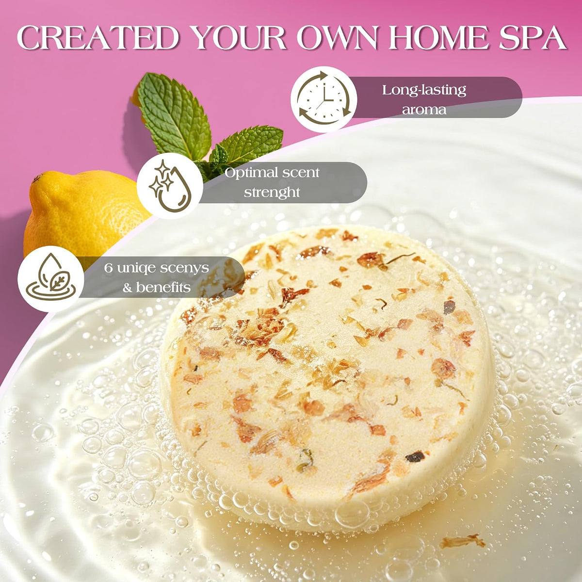 Shower Steamers Aromatherapy Birthday Gifts for Women-12 Pack Mothers Day Gifts,Gifts for Grandma,Wife,Mothers,Stress Relief and Relaxation Gifts for Women and Men,Created Your Own Home SPA