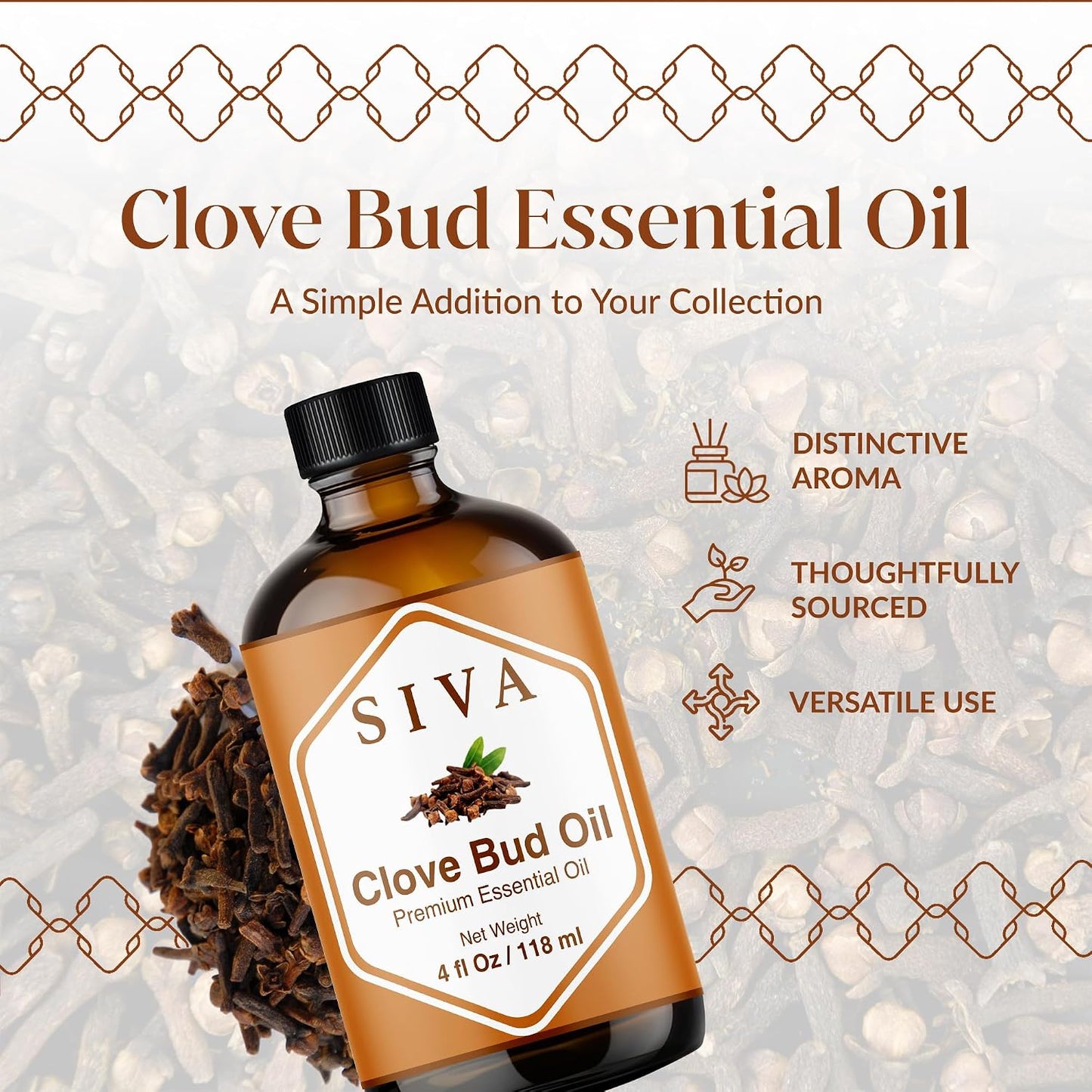 Siva Lavender Essential Oil, Huge Bottle, Large Size, 16 Fl Oz (473 ml)