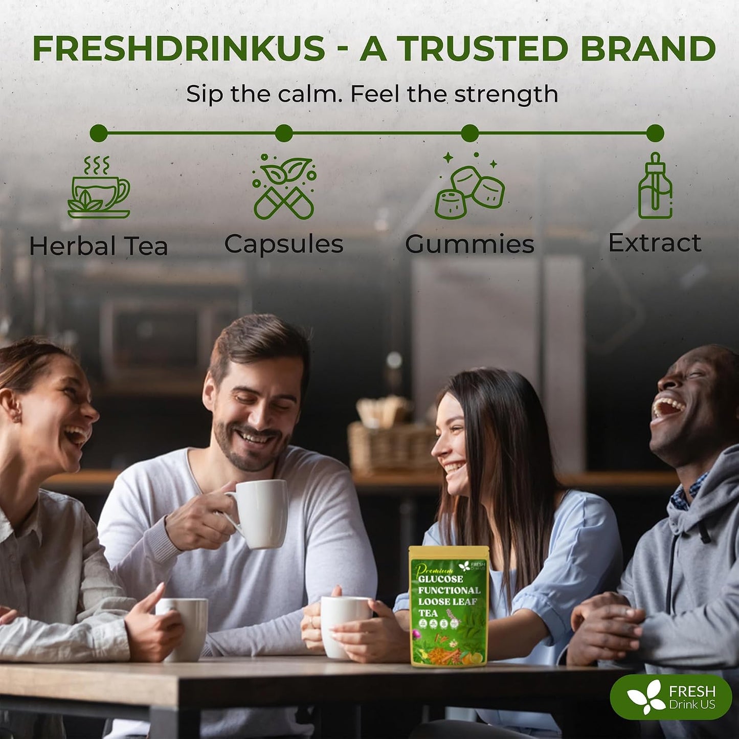 FreshDrinkUS, Premium 150 Lemon Ginger Tea Bags, 100% Natural Ingredients, Hand-made Blend of Lemon and Ginger, Eco-conscious Tea Bags. No Sugar, No Caffeine, Vegan. - Colors A