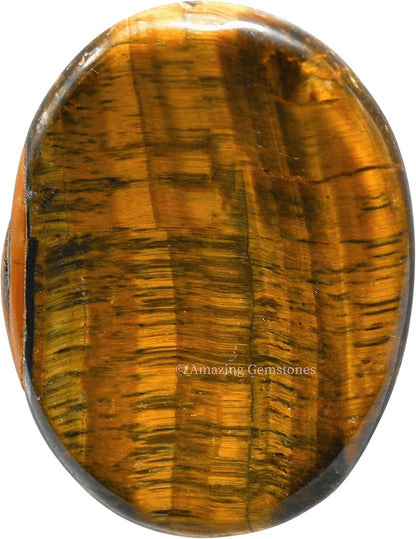 Amazing Gemstone Labradorite Thumb Worry Stone, Anxiety Stone, Healing Crystals - Piedra Crystal Fidget for Gift, Meditation, Calming, Relaxation, Stress Relief - Colors C