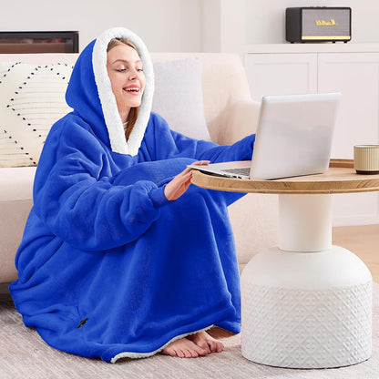yescool Wearable Blanket Hoodie as Christmas Birthday Gifts for Women Mom - Colors A