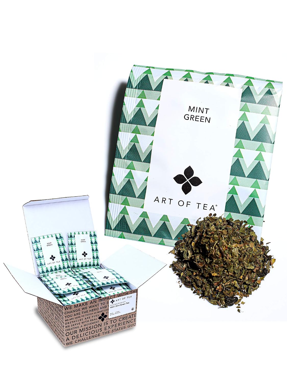 Art of Tea Organic French Lemon Ginger 1.5oz Loose Leaf Tea Tin, Caffeine Free Herbal Tea, Organic Rooibos & Lemongrass Ginger Tea, Premium Loose Leaf Herbal Tea for Relaxation & Digestion