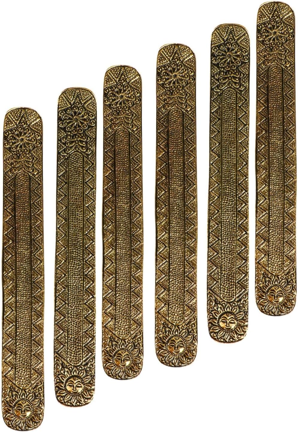 Hosley Wood Incense Holder Sun 10 Inches Ideal Gift for Wedding, Aromatherapy, Zen, Spa, Reiki, Meditation