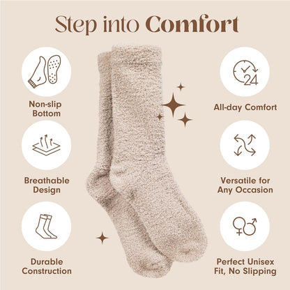 Unboxme Gifts Warm & Cozy Ultra-Luxe Cloud Sock, Gift for Women & Men