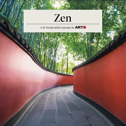 2026 Zen Mini Wall Calendar