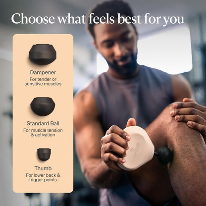 TheraGun Mini (3rd Generation) by Therabody – Ultra-Portable Massage Gun and Travel Essential for Fast, Effective Pain and Tension Relief Anywhere (Black)