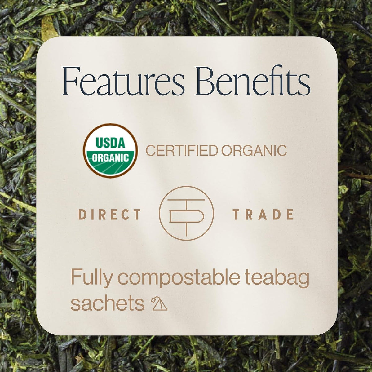 Rishi Tea Sencha Green Japanese Organic Sachet Tea Bags, Caffeinated, 15ct