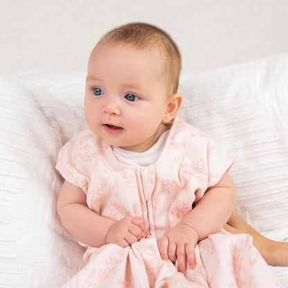 HALO SleepSack, 100% Cotton Wearable Blanket, Swaddle Transition Sleeping Bag, TOG 0.5, Ocean Life, Medium, 6-12 Months
