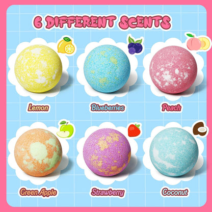 Unicorn Bath Bombs for Kids Girls with Bracelet Inside, sanyi Boo Basket Stuffers Bubble Bath Toys Birthday Gifts Christmas Stocking Stuffers for 4 5 6 7 8 Year Old Girl Daughter Granddaughter