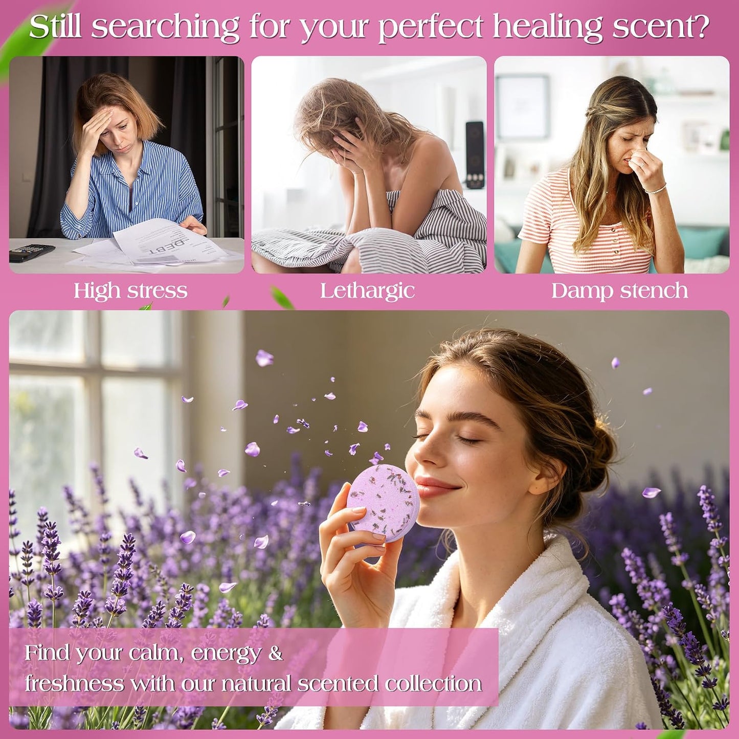Shower Steamers Aromatherapy Birthday Gifts for Women-12 Pack Mothers Day Gifts,Gifts for Grandma,Wife,Mothers,Stress Relief and Relaxation Gifts for Women and Men,Created Your Own Home SPA