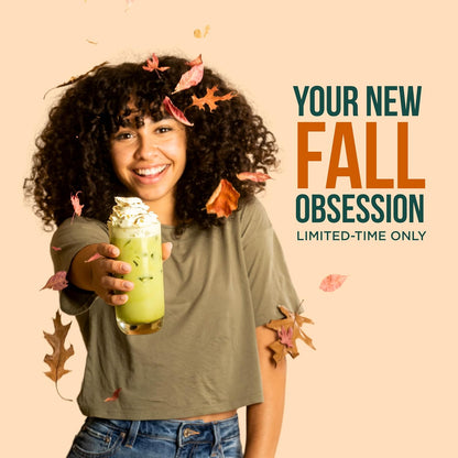 Jade Leaf Matcha Latte Mix, Pumpkin Spice, 91g / 3.2oz