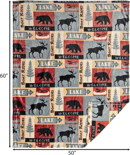 Carstens, Inc. Travel Blanket, Premium Compact 2-in-1 Airplane Blanket/Pillow, Open Sky Blue Aztec