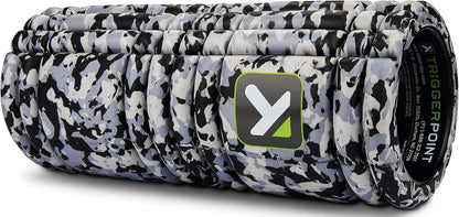 TriggerPoint Grid 1.0 Foam Roller - 13" Multi-Density Massage Roller for Deep Tissue & Muscle Recovery - Relieves Tight, Sore Muscles & Kinks, Improves Mobility & Circulation - Targets Key Body Parts